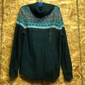 Cozy Green Sweater